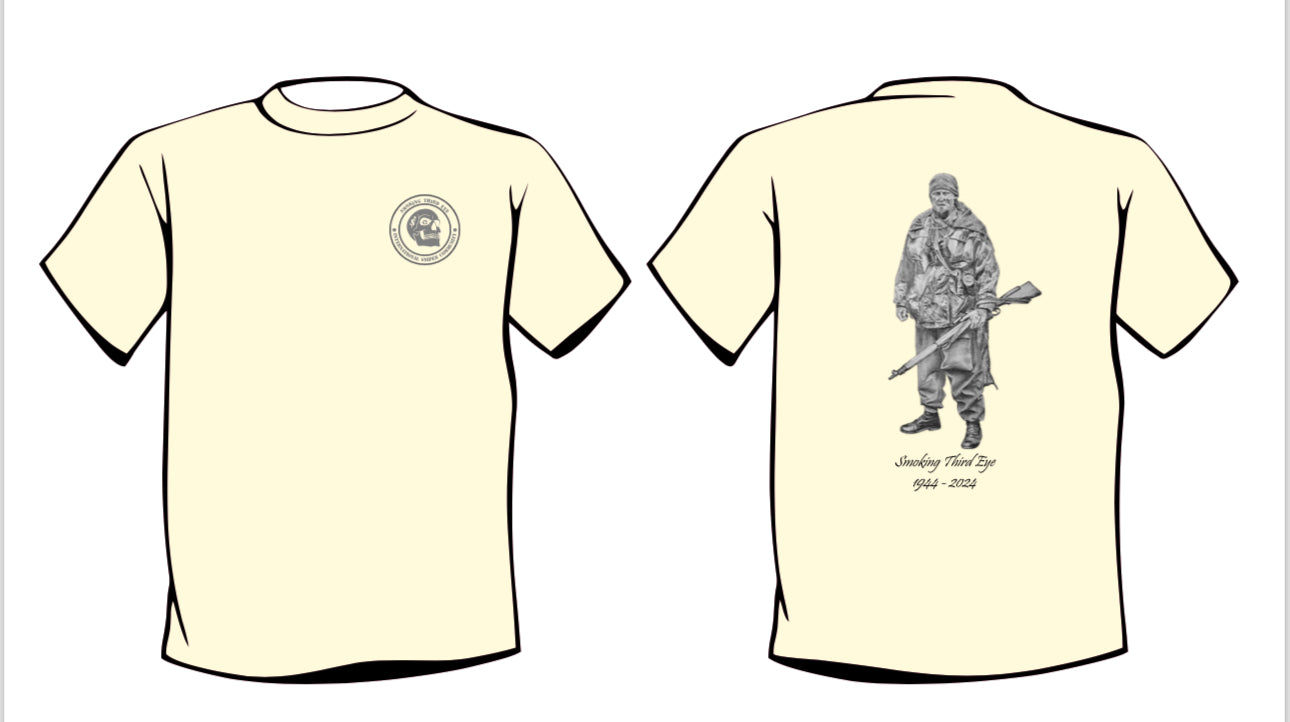 Smoking Third Eye (S3E) 1944 - 2024 T-Shirt