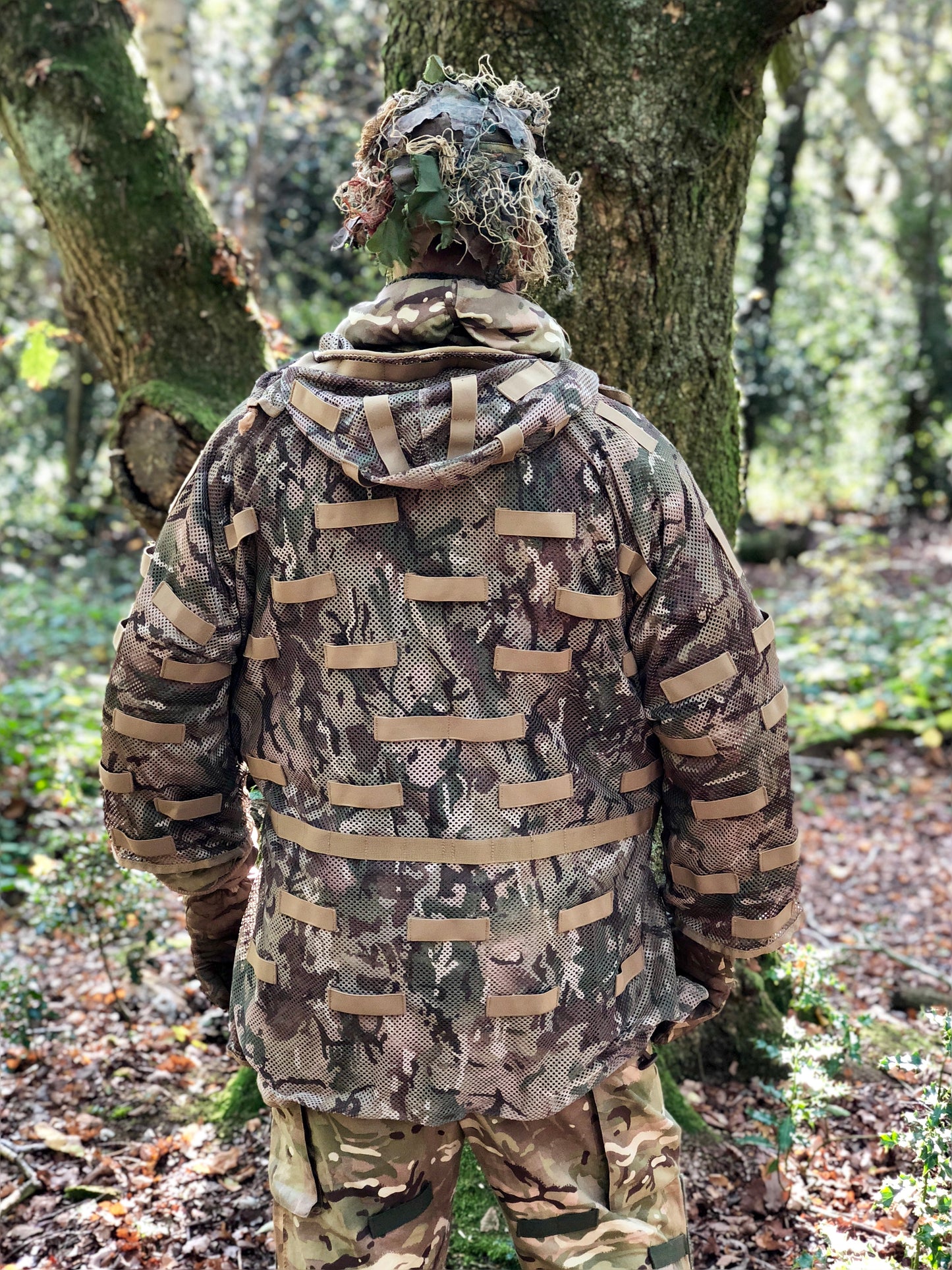 Lightweight Multi Terrain Pattern Sniper Ghillie Shroud