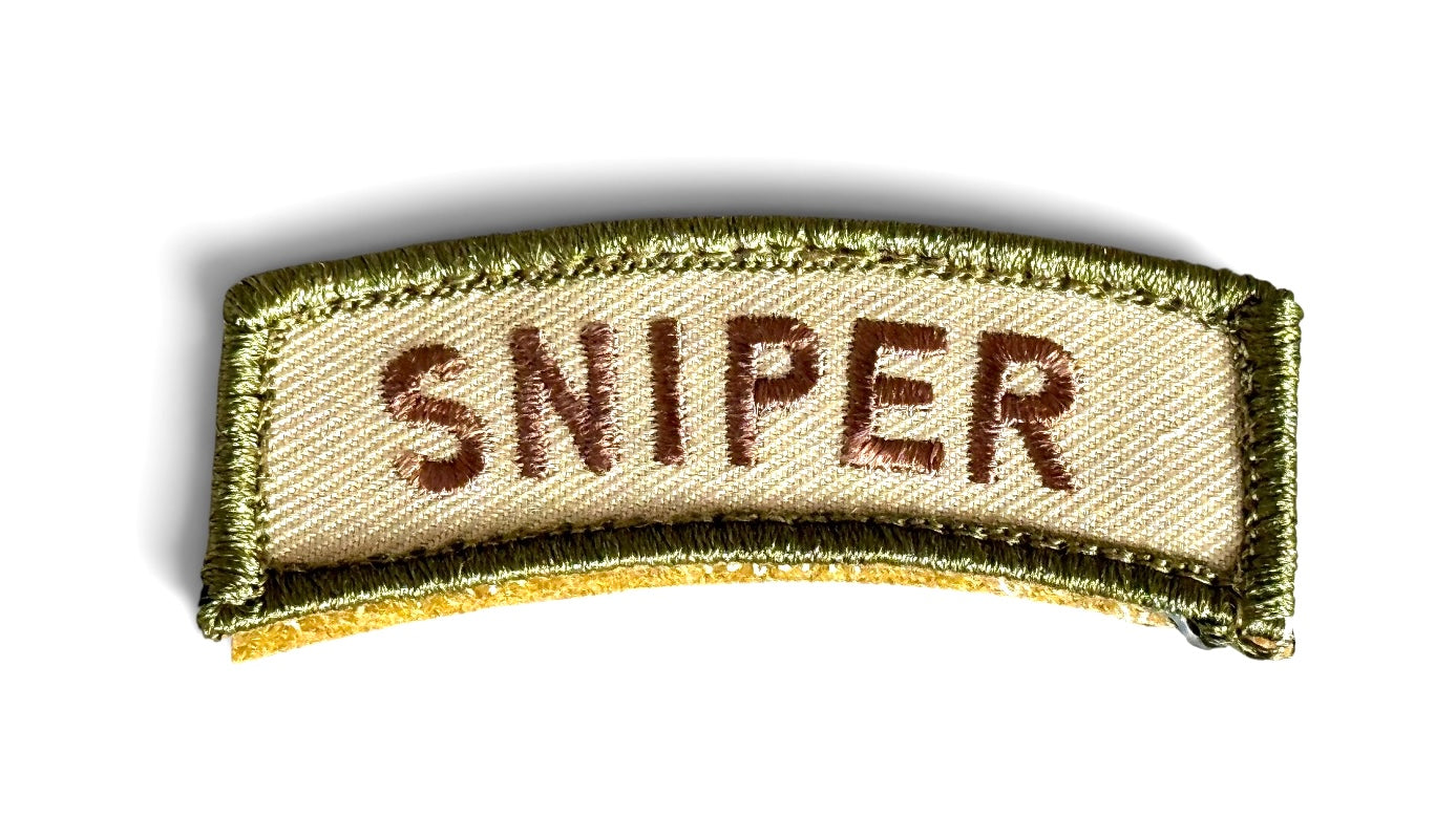 Sniper Solutions International SSI and Military Sniper Patches.
