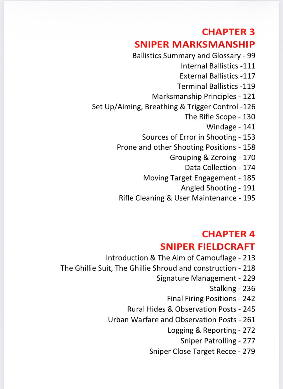 Sniper Pocket Book 2026