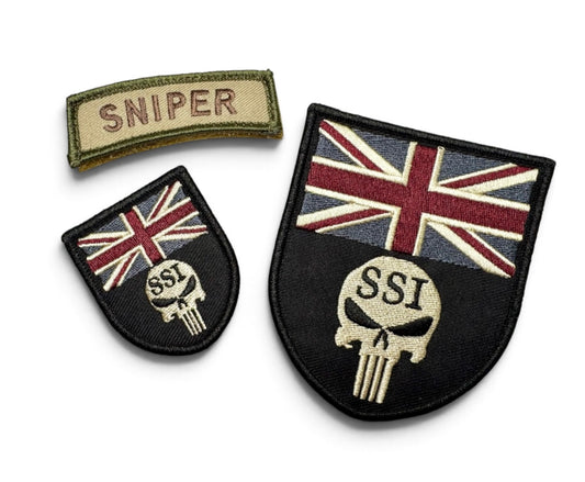 Sniper Solutions International SSI and Military Sniper Patches.